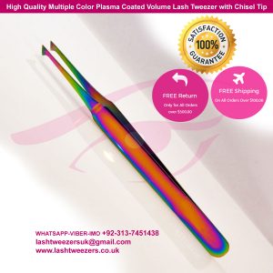 High-Quality-Multiple-Color-Plasma-Coated-Volume-Lash-Tweezer-with-Chisel-]Tip