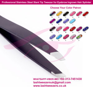 Professional-Stainless-Steel-Slant-Tip-Tweezer-for-Eyebrow-Ingrown-Hair-Splinter