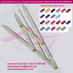 Eyebrow Divider Stainless Steel Eyebrow Divider Supplier & Manufacturer by LASH TWEEZERS