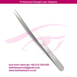 professional precision elite revelation straight eyelash extension tweezers