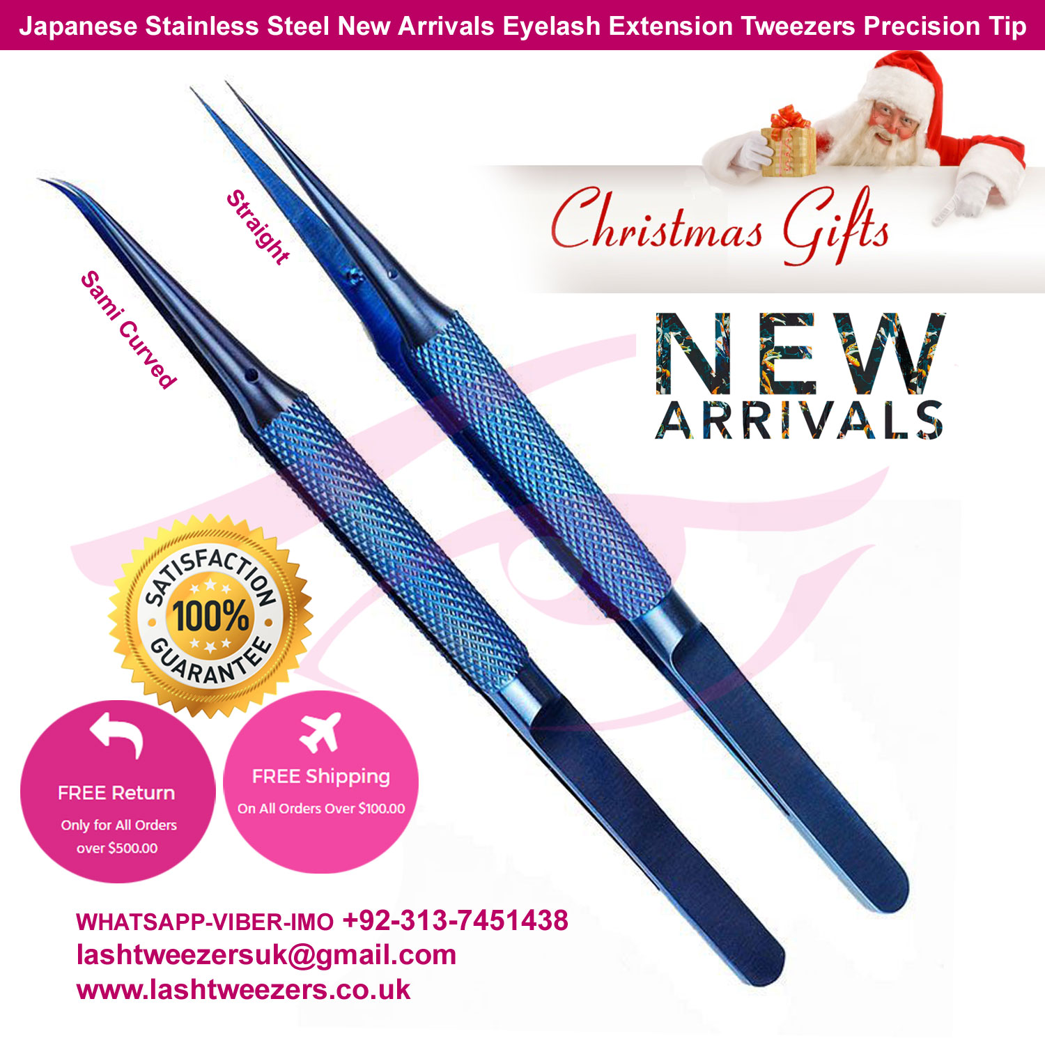 Japanese-Stainless-Steel-New-Arrivals-Eyelash-Extension-Tweezers-Precision-Tip Japanese-Stainless-Steel-New-Arrivals-Eyelash-Extension-Tweezers-Precision-Tip
