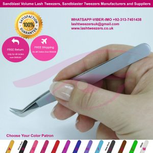 Sandblast Volume Lash Tweezers, Sandblaster Tweezers Manufacturers and Suppliers